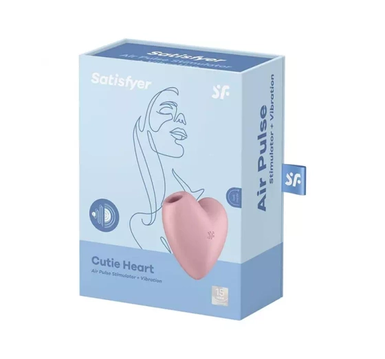 Satisfyer Cutie Heart stymulator łechtaczki Serduszko