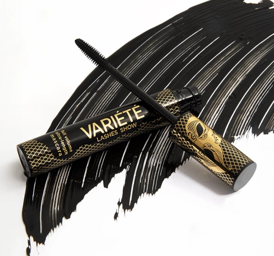 Eveline Cosmetics Variété Lashes Show pogrubiająco-wydłużający tusz do rzęs Extra Black 10 ml