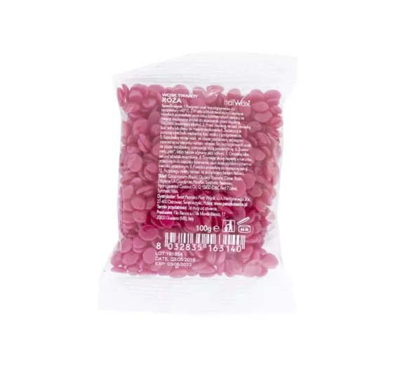 ITALWAX HOT FILM WAX WOSK DO DEPILACJI W GRANULKACH RÓŻANY 100G