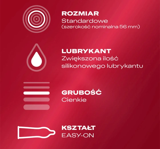 Durex Feel Thin cienkie prezerwatywy 3 szt