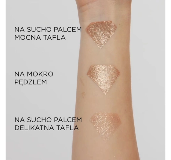 Eveline Cosmetics Choco Glamour błyszczący cień-toper do powiek 01 Moon Sparkle 3,5 g