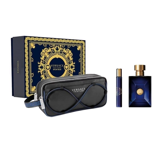 Versace Dylan Blue Pour Homme woda toaletowa spray 100 ml 10 ml kosmetyczka