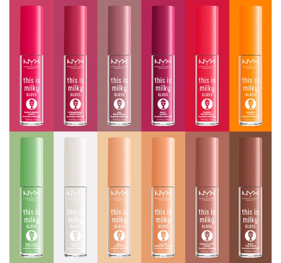 NYX Professional Makeup This Is Milky błyszczyk do ust 19 Choco Latte Shake 4 ml
