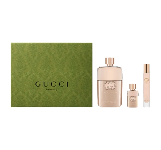 Gucci Guilty Pour Femme woda toaletowa spray 50 ml 5 ml roller 7,4 ml