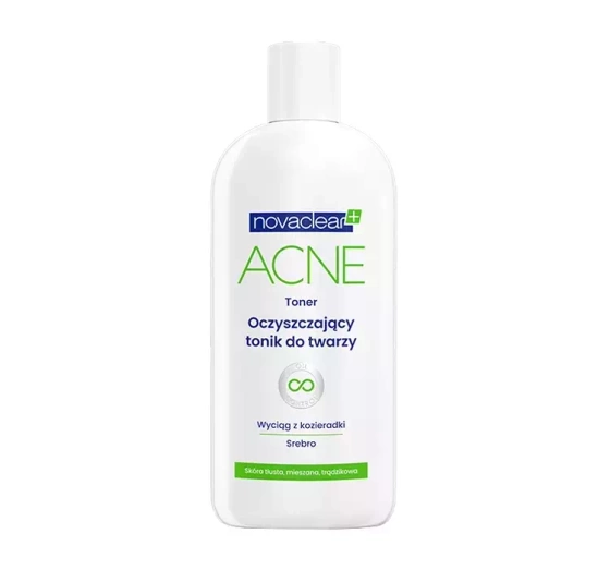 Novaclear Acne oczyszczający tonik do mycia twarzy 150 ml