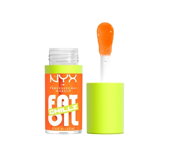 NYX Professional MakeUp Fat Oil Chillz błyszczyk do ust 15 Citrus Chiller 4,8 ml