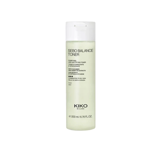 KIKO Milano Sebo Balance Toner matujący tonik dla skóry tłustej i mieszanej 200ml