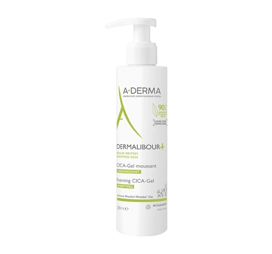 A-Derma Dermalibour Cica żel do mycia twarzy i ciała 200 ml