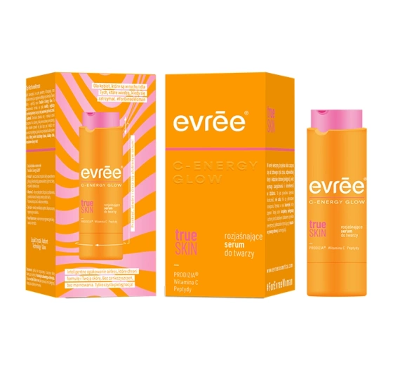 Evree C- Energy Glow True Skin rozjaśniające serum do twarzy 25 ml