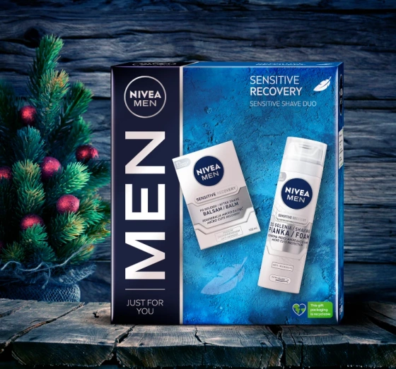 NIVEA MEN Sensitive Recovery zestaw kosmetyków dla mężczyzn