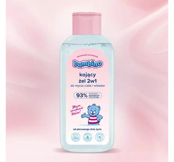 Bambino kojący żel do mycia ciała i włosów 2w1 400 ml