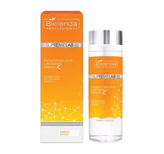 Bielenda Professional Supremelab Energy Boost tonik do twarzy z witaminą C 200 ml