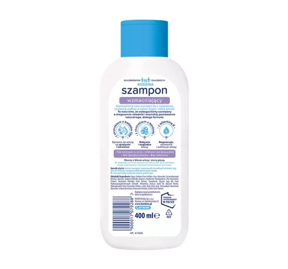 Bambino Rodzina wzmacniający szampon 400 ml