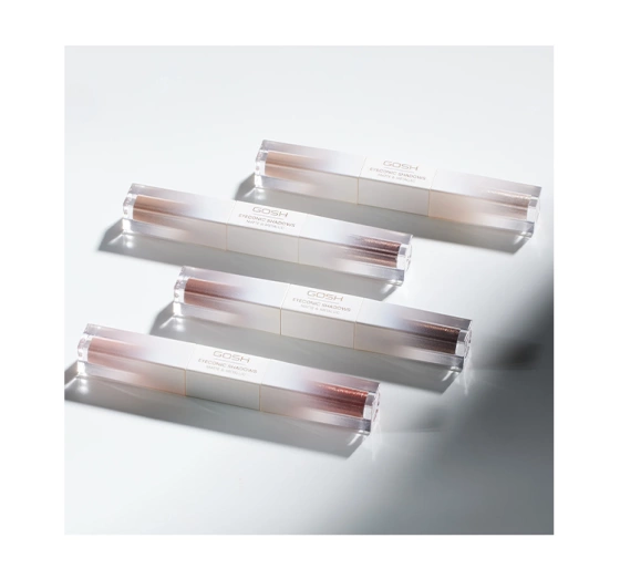 Gosh Eyeconic Shadows Matte and Metallic dwustronny cień w płynie 001 Basic B 2 x 1,5 ml