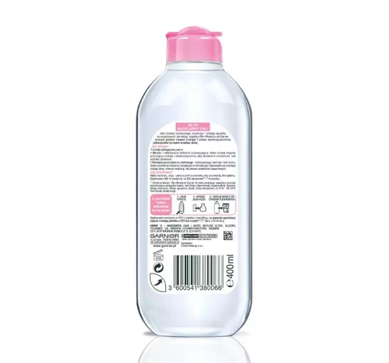 Garnier płyn micelarny 3w1 skóra wrażliwa 400 ml