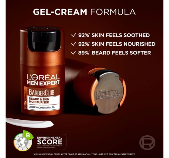 L'Oréal Paris Men Expert Barber Club żel nawilżający do brody i skóry 50 ml