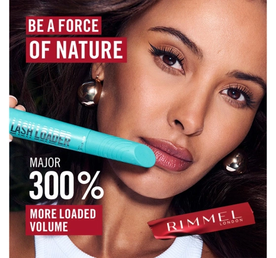 Rimmel Lash Loader wegański tusz do rzęs zwiększający objętość 001 Black 9,5ml