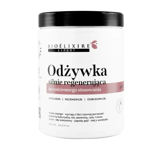 Bioelixire Expert silnie regenerująca odżywka do włosów 950 ml