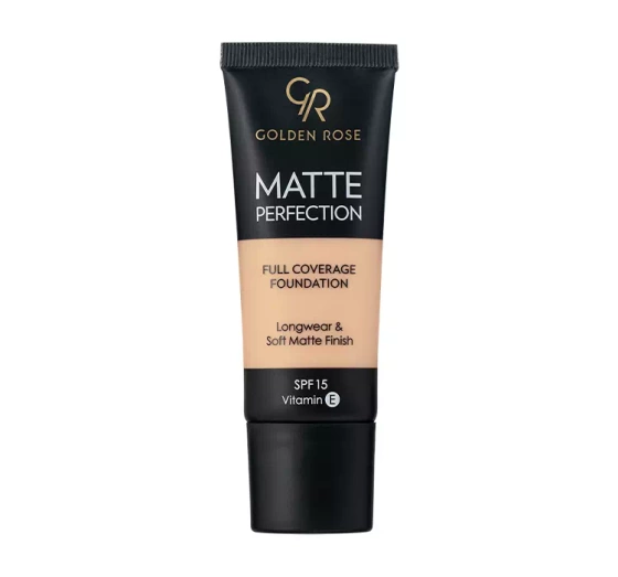Golden Rose Matte Perfection SPF15 matujący podkład kryjący C3 35 ml