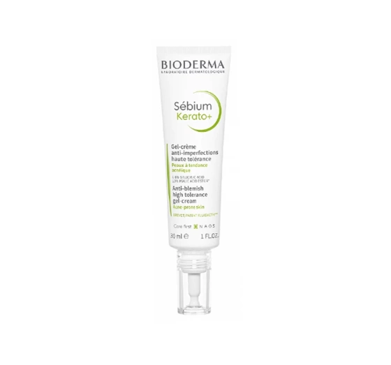 Bioderma Sebium Kerato przeciwtrądzikowy krem-żeldo twarzy 30 ml