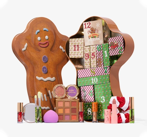 MAKEUP REVOLUTION X SHREK GINGY 12 DAYS KALENDARZ ADWENTOWY