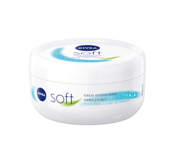 NIVEA Soft intensywnie nawilżający krem do twarzy 50 ml
