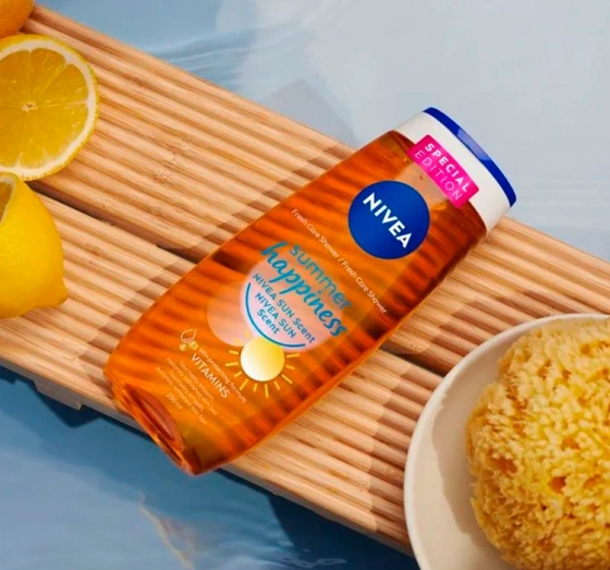 NIVEA Fresh Care Summer Happiness odświeżający żel po prysznic 250 ml