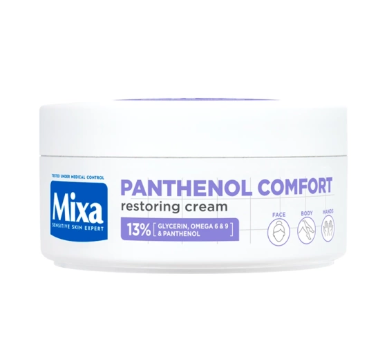 Mixa Panthenol Comfort multifunkcyjny krem kojący dla skóry skłonnej do atopii 150 ml