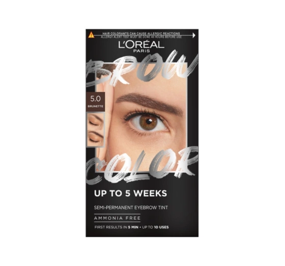 L'Oréal Paris Brow Color zestaw do koloryzacji brwi 5.0 Brunette