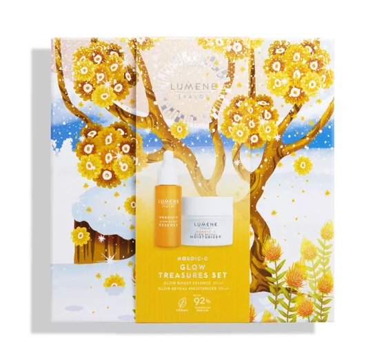 Lumene Nordic-C zestaw prezentowy serum krem do twarzy