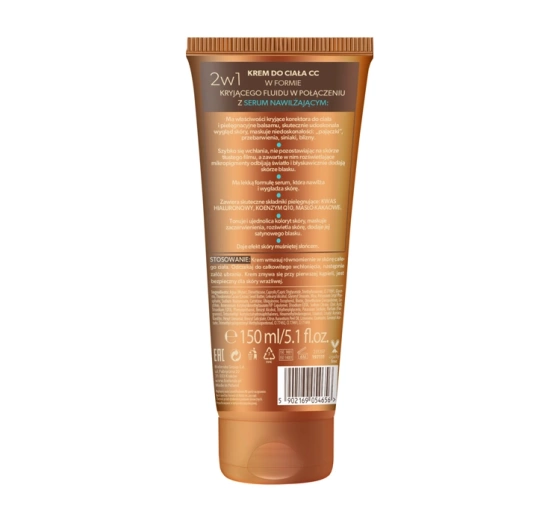 Bielenda Magic Bronze krem CC do ciała serum nawilżające 2w1 150 ml