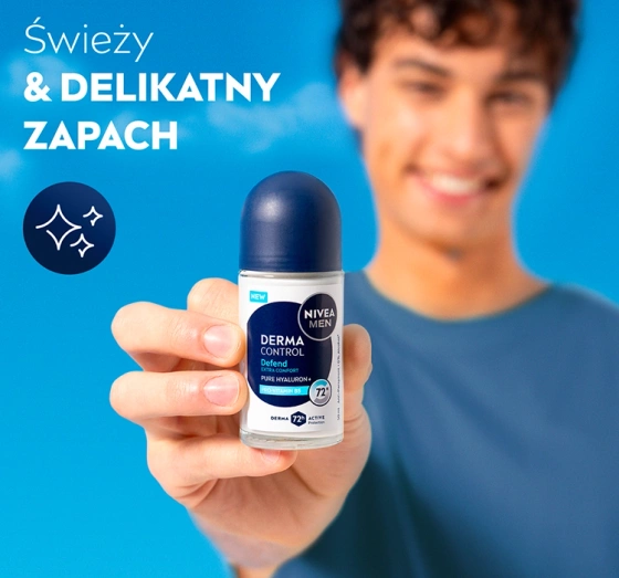 NIVEA MEN Derma Control antyperspirant w kulce dla mężczyzn Defend 50 ml