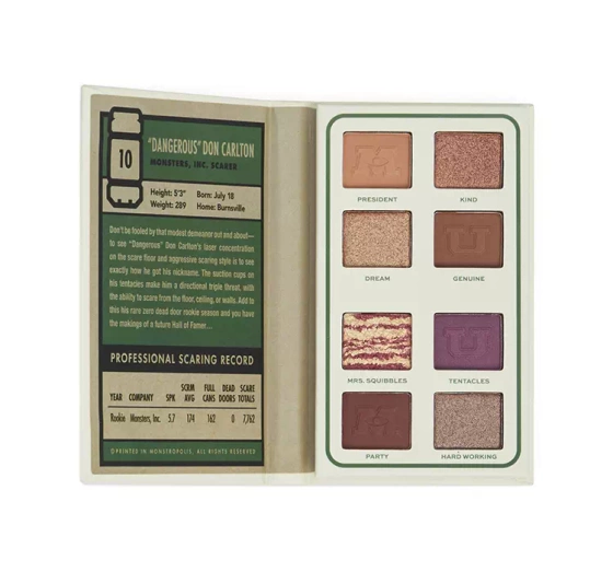 Makeup Revolution x Monsters University paleta cieni do powiek "Dangerous" Don Carlton 4,4g