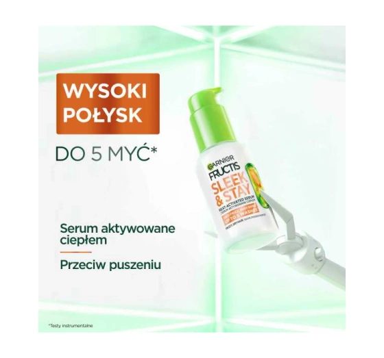 Garnier Fructis Keratin Sleek serum do włosów suchych i puszących się 50 ml
