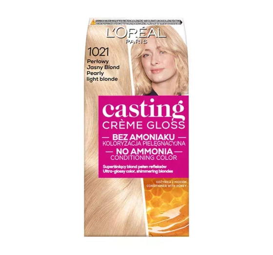 L'Oréal Paris Casting Creme Gloss farba do włosów 1021 Perłowy blond