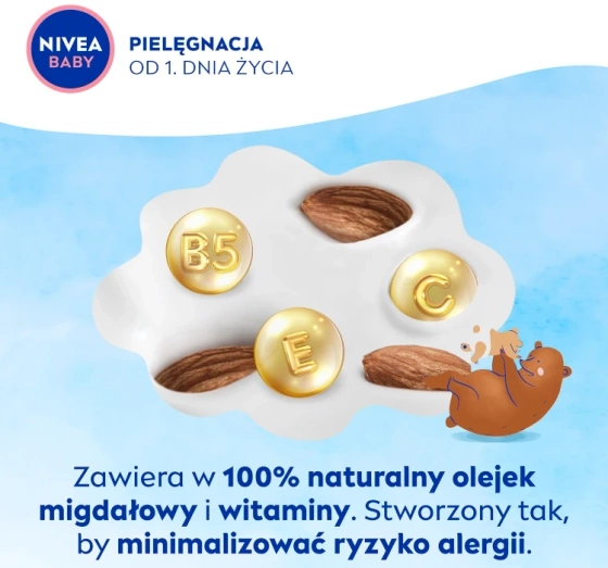 NIVEA BABY mój pierwszy krem do buzi rączek i całego ciała 75 ml