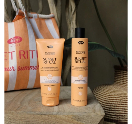 Lisap Milano Sunset Ritual szampon do włosów 2w1 250ml