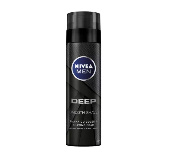 NIVEA MEN Deep pianka do golenia z węglem 200 ml