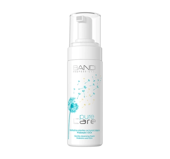 Bandi Professional Pure Care delikatna pianka oczyszczająca do twarzy probiotyk Cica 150 ml