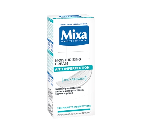 Mixa krem nawilżający przeciw niedoskonałościom 50 ml