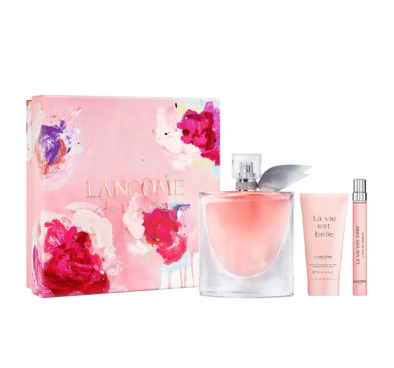 Lancôme La Vie Est Belle woda perfumowana spray 100 ml 10 ml balsam do ciała 50 ml