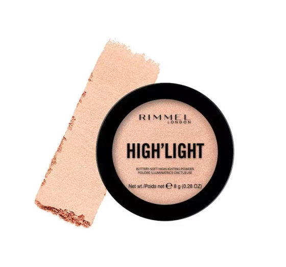 RIMMEL HIGH'LIGHT ROZŚWIETLACZ DO TWARZY 002 CANDLELIT 8G