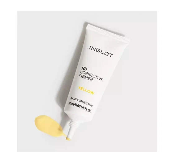 Inglot HD Corrective Primer Yellow baza pod makijaż 20ml