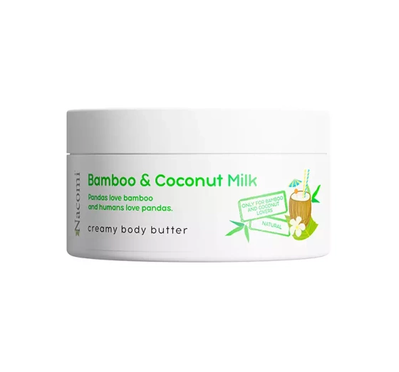 Nacomi masło do ciała Bamboo & Coconut Milk 100 ml