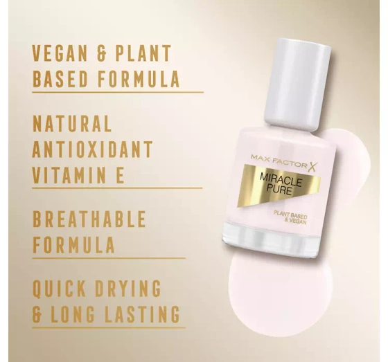 Max Factor Miracle Pure lakier do paznokci 205 Nude Rose 12 ml