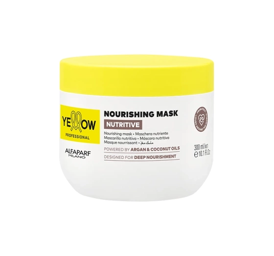 Yellow Professional Nutritive regenerująca maska do włosów suchych, łamliwych i zniszczonych 300 ml