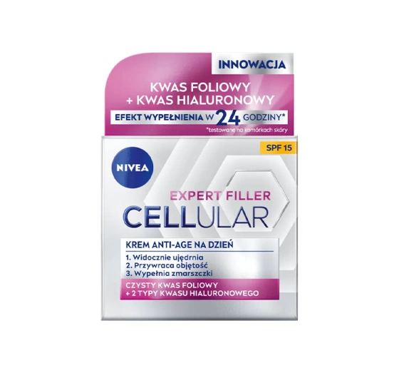 NIVEA Cellular Expert Filler krem do twarzy anti-age na dzień SPF15 50 ml