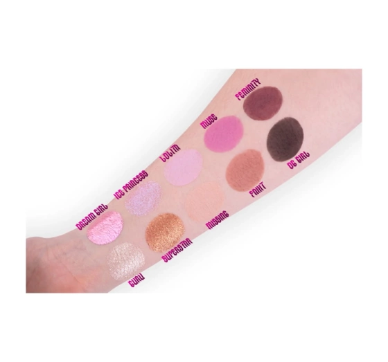 Miyo x Oluczka Girl Boss paleta cieni do powiek 13g