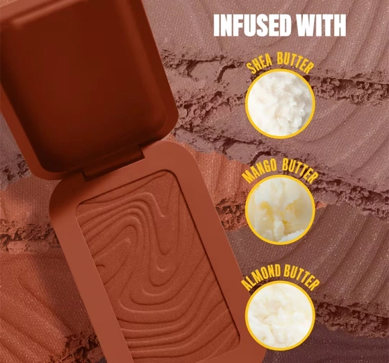NYX Professional Makeup Buttermelt bronzer do twarzy w kompakcie 2.5 Butta Ballin 5 g
