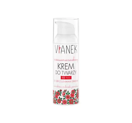 Vianek Przeciwzmarszczkowy krem do twarzy noc 50ml